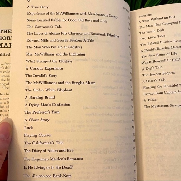 VINTAGE 1957 The Complete Short Stories of Mark Twain Hardcover Book - Picture 8 of 11